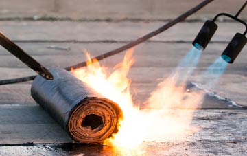 Hunton asphalt flat roofing repairs